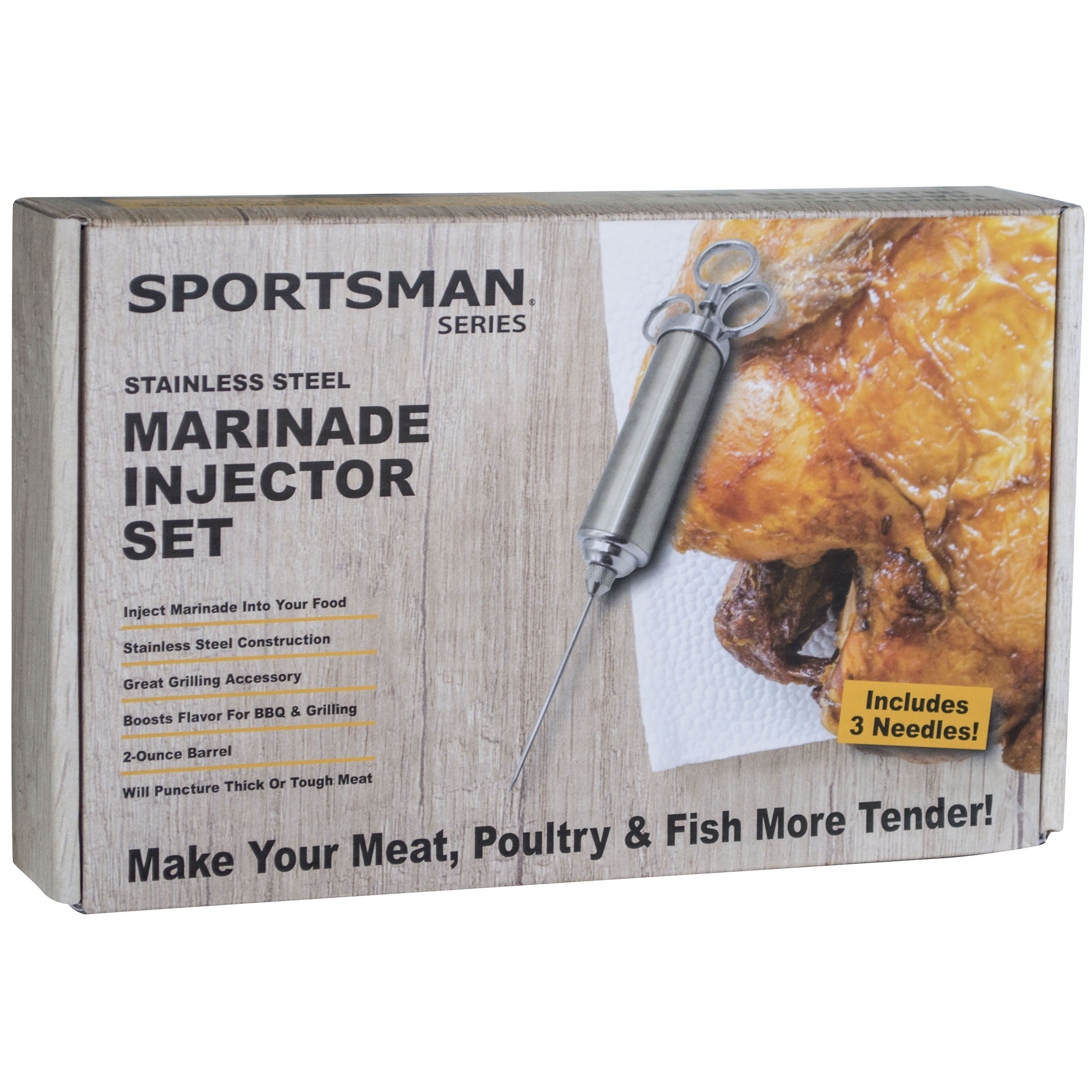 SPORTSMANS SS MARINADE INJECTOR SET - Picture 2 of 3