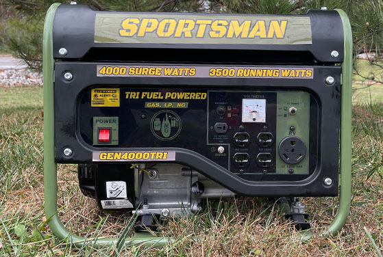 Sportsman Tri Fuel Generator 4,000W 
