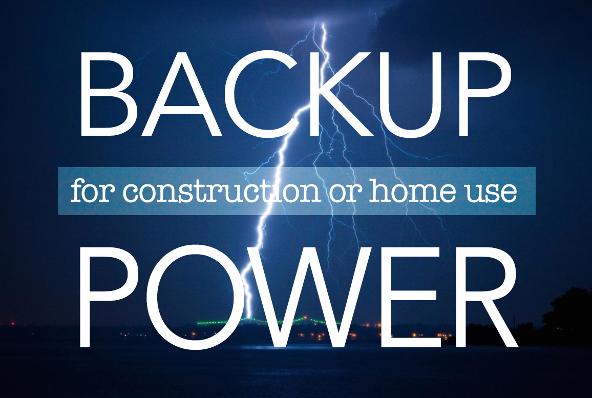 Generators for Backup Power