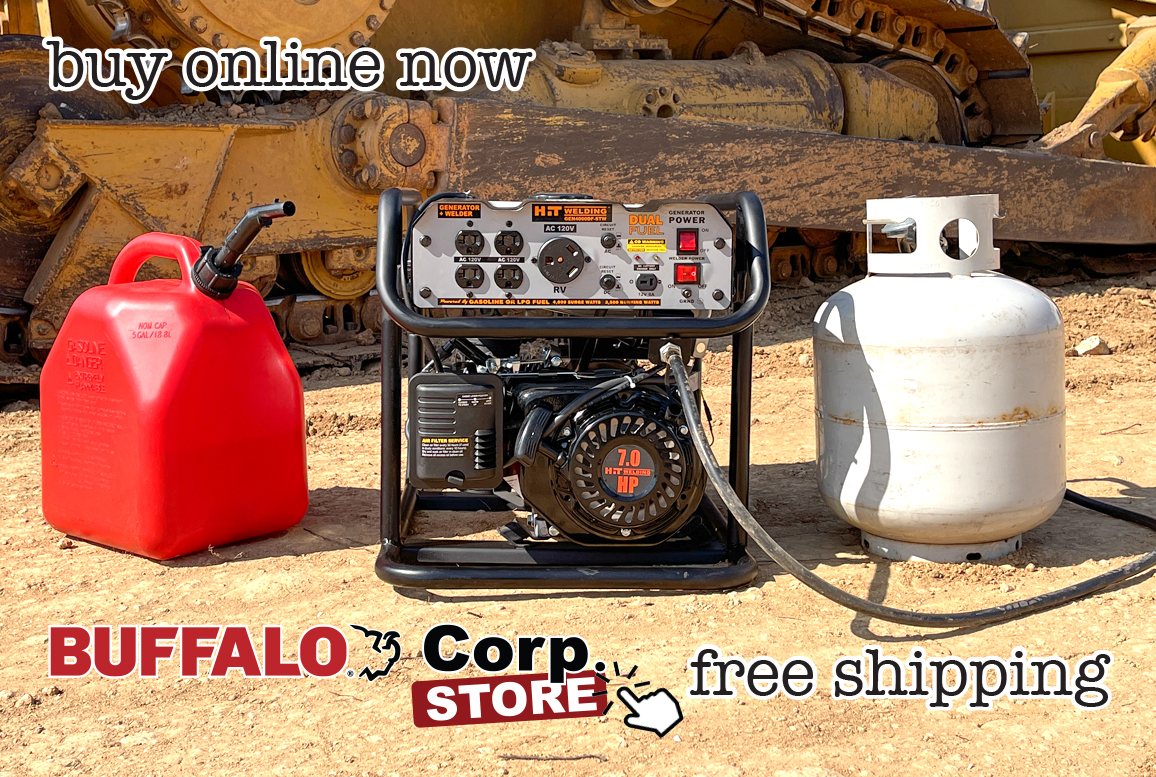 Dual fuel generators offer flexiblity to choose gas or liquid propane