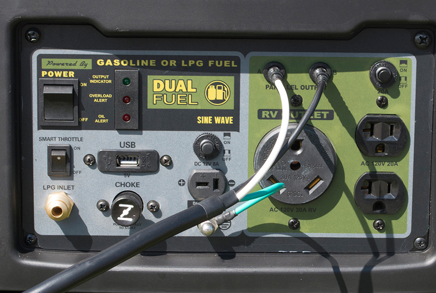 Sportsman Generators Using Gasoline, Dual Fuel, or Tri-Fuel