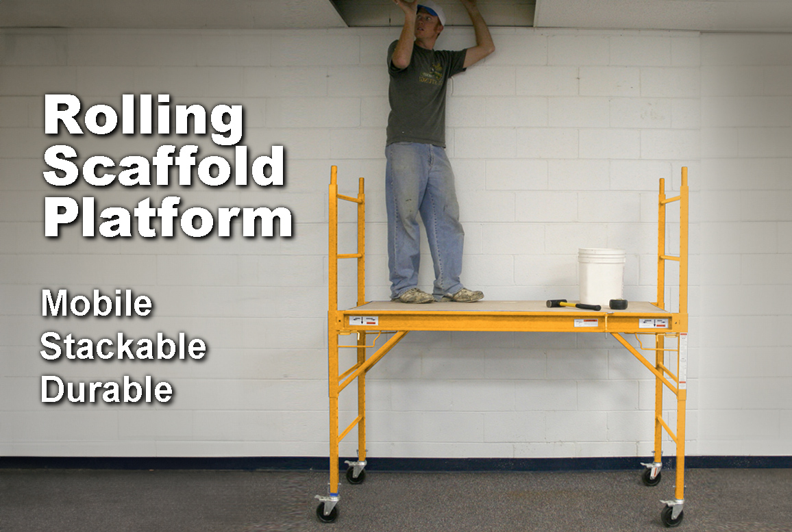Scaffold Bakers Rack for Drywall and Painting